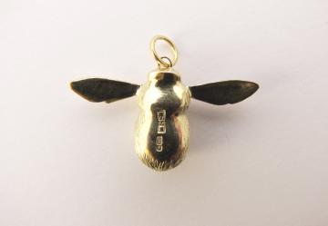 9ct Yellow Gold Bumble Bee Pendant : $619