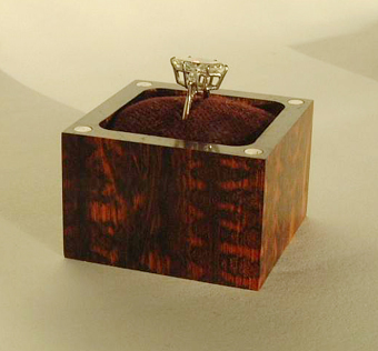 Snakewood Ring box : $300